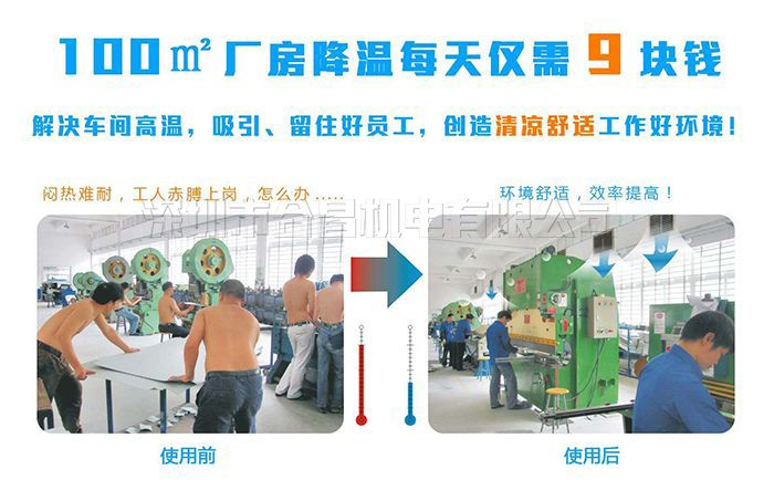環(huán)?？照{降溫效果