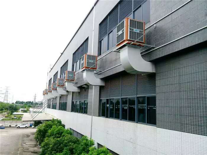 潤東方節能環(huán)?？照{降溫工程案例