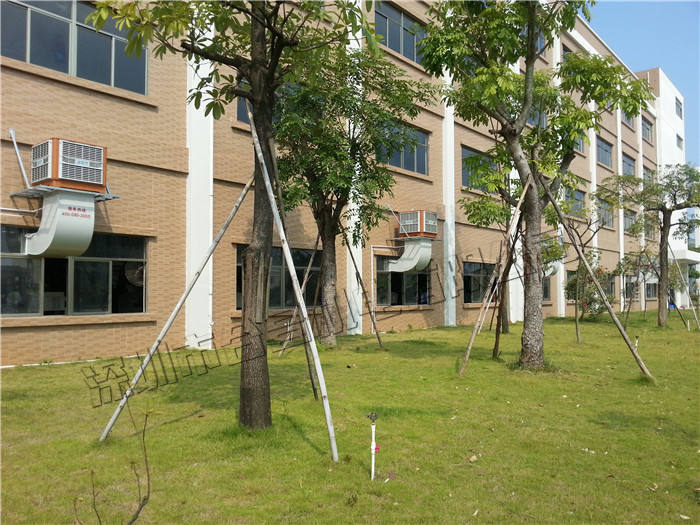 潤東方環(huán)?？照{車(chē)間降溫工程案例