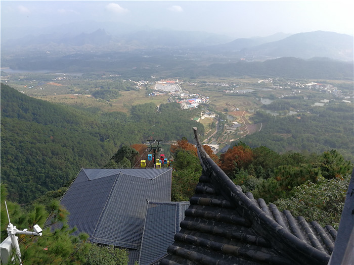 俯瞰云門(mén)山景區